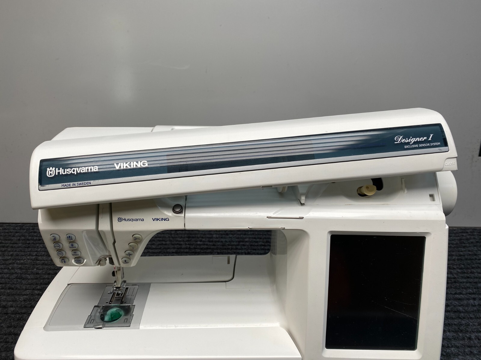 Husqvarna Viking Designer 1 Sewing Machine Tested Working eBay