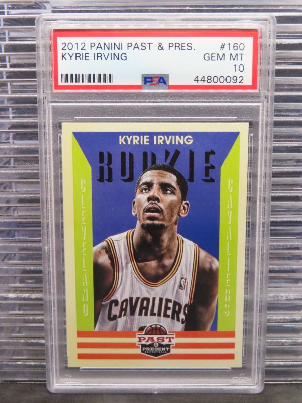2012 Kyrie Irving Past & Present #160 Rookie RC PSA 10