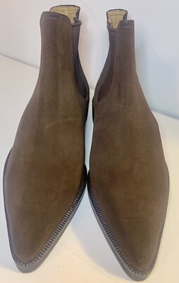 Patrick Cox Brown Suede Beatles Style Chelsea Boot #1753  display picture 3