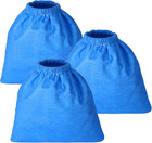 3 Pcs Cloth Filter Bag Compatible with Craftsman 2&2-1/2 Gal, Replaces 916949, 9