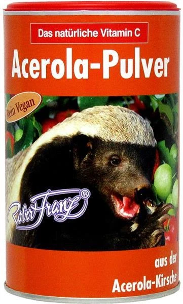 Robert Franz Vitamin C Acerola Pulver 175g - Natürliches Vitamin C