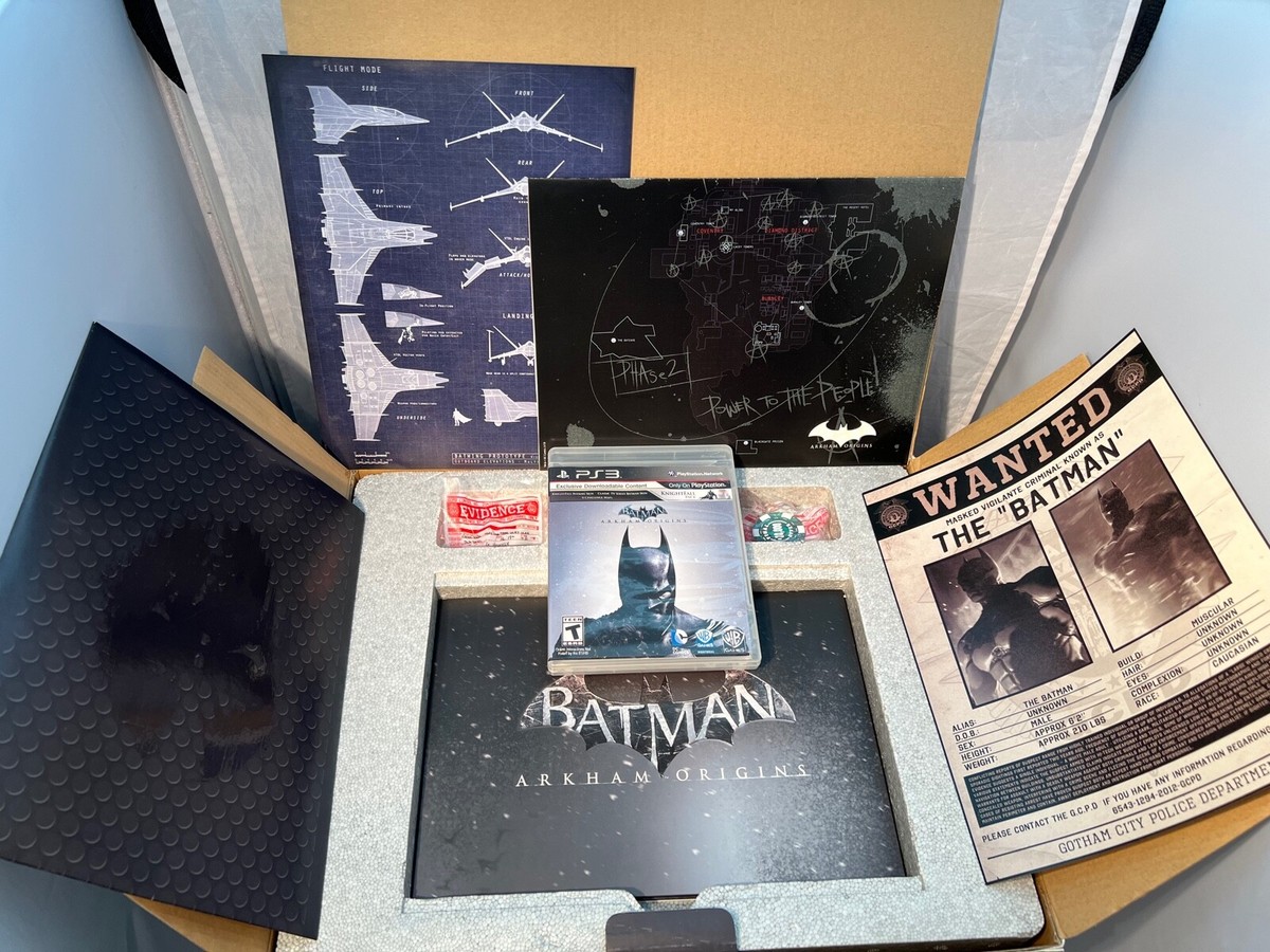 Batman Arkham Origins Collectors Edition w/ Joker Figure