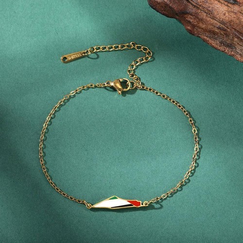 Gaza Free Palestinian Bracelets Palestine Flag Wristbands Adjustable 2025 S8Y2 - Picture 9 of 15