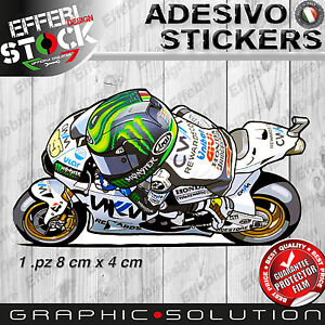 2 x Number 35 Cal Crutchlow Moto GP Decal Stickers