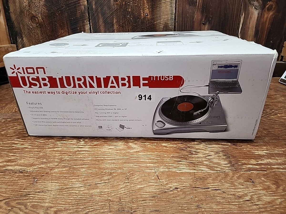 ION Audio iTTUSB USB Turntable - Gray for sale online | eBay ION Audio iTTUSB USB Turntable - Gray for sale online | eBay