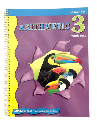 A Beka Book Arithmetic 3 Answer Key Work-text- UNUSED | eBay