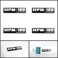 HPM-100 logo badge Sticker Decal DIY waterproof 66.8mm(2.63")X16mm(0.63")