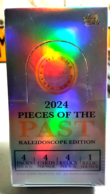 4 RELICS PER BOX 2024 PIECES of the PAST KALEIDOSCOPE EDITION FACTORY SEALED BOX