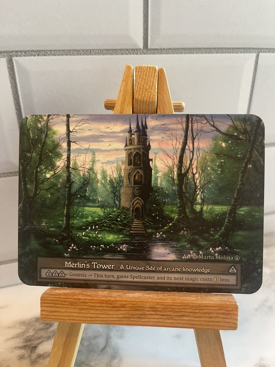 Merlin's Tower Unique NON-FOIL - Sorcery Contested Realm
