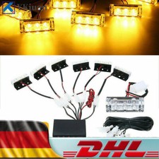LED LKW Warnlicht Frontblitzer Stroboskoplicht Blinklicht Warning Beacon 12V DHL