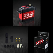 POWER HD LF-20MG 270° DC Motor 277.7 oz  / .16 Copper & Alum Gear Digital Servo