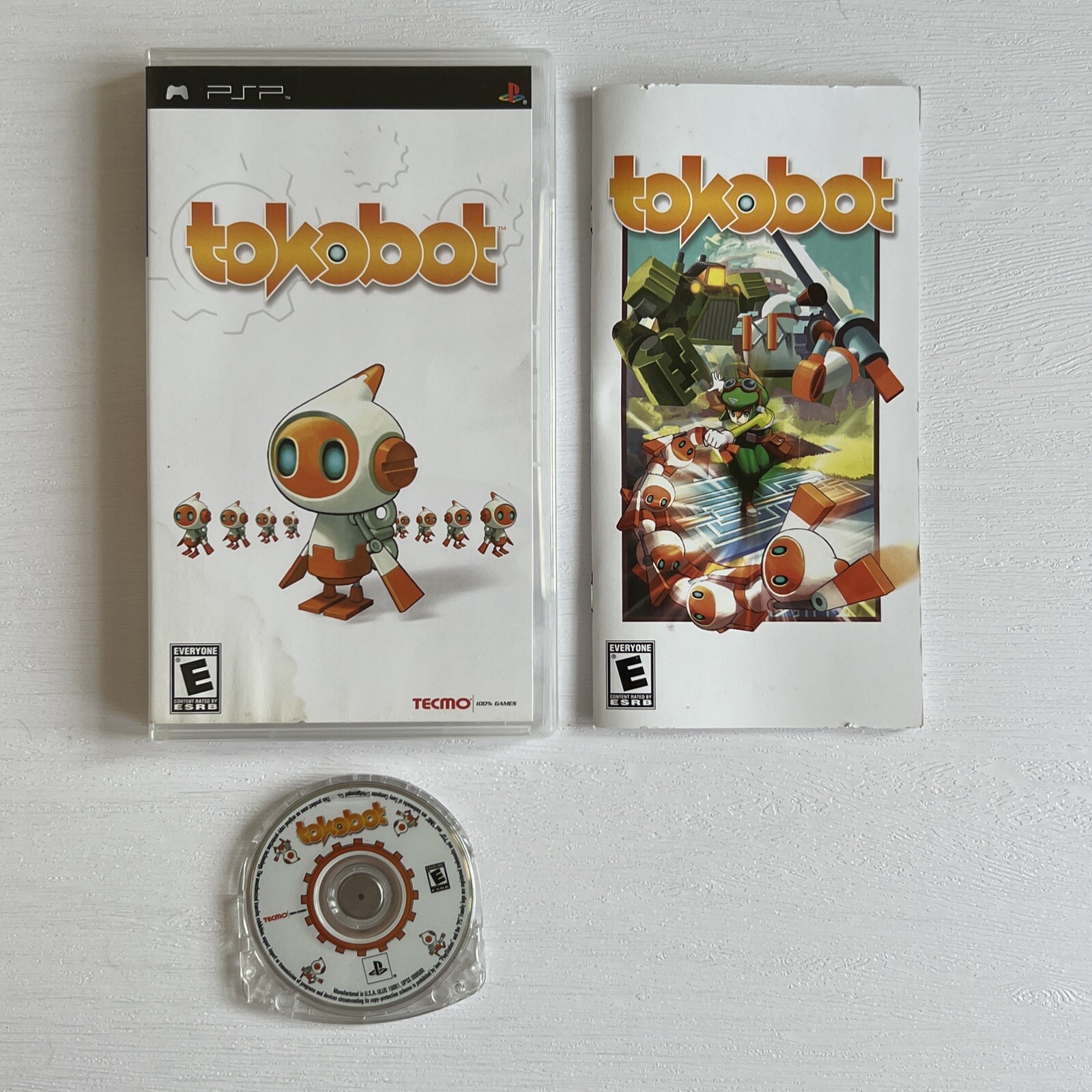 Tokobot (Sony PSP, 2006) - US Version - VGC, Tested & Complete with Manual! CIB