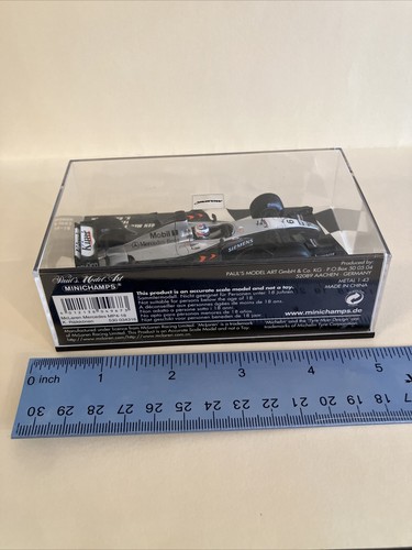 1/43 Minichamps F1 2003 McLaren Mercedes MP4-18 #6 Testcar K Raikkonen - Picture 7 of 10