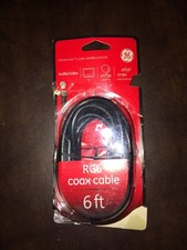 GE RG6 6 foot coax cable