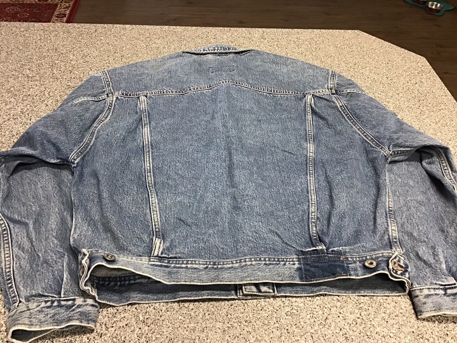 Monte Carlo Denim Jacket Adult XXL Blue Denim Button … Gem