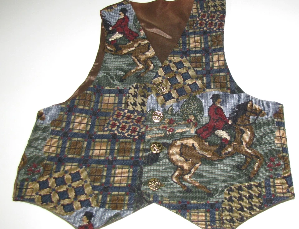 Новый без ЯРЛЫКОВ хороший парень 3 Pc.Set кнопка жилет конный, рубашка и плиссированные брюки мальчика 5 - Изображение 2 из 4