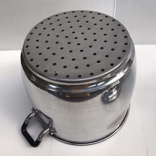 Thai Traditional Crocodile Brand Aluminum Cookware Vintage Steamer Pot Size 24cm - Picture 7 of 17