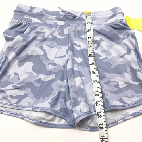 All In Motion Girls Size L 10/12 Shorts Pockets Camo Gray - Picture 3 of 8
