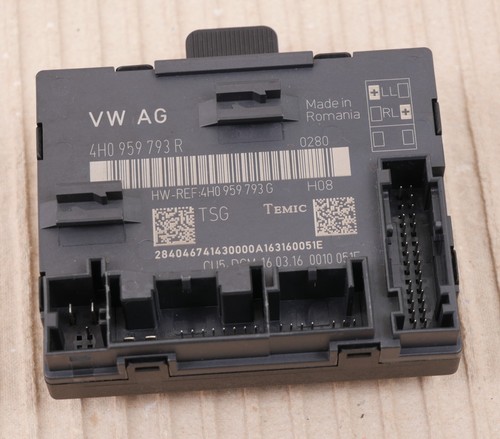 🚩 Audi A8 4H D4 2016 Türsteuergerät Steuergerät ECU Modul VL 4H0959793R