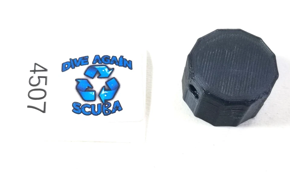 AERIS Atmos Pro, ION Adjustment Knob Scuba Dive 2nd Stage Regulator 3D Printed - Image 4 of 4