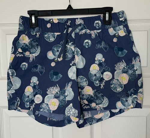 THE NORTH FACE Damen Strand-/Badeshorts blau Größe klein elastischer Kordelzug