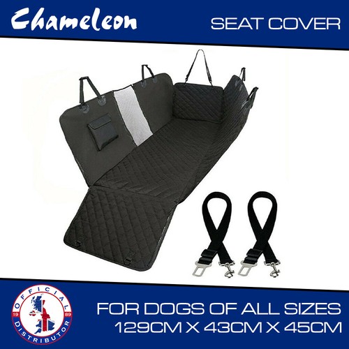 Dog Car Seat Cover for Pets Waterproof + 2 dog Seatbelt Harnesses UK stock 5060474973977 eBay