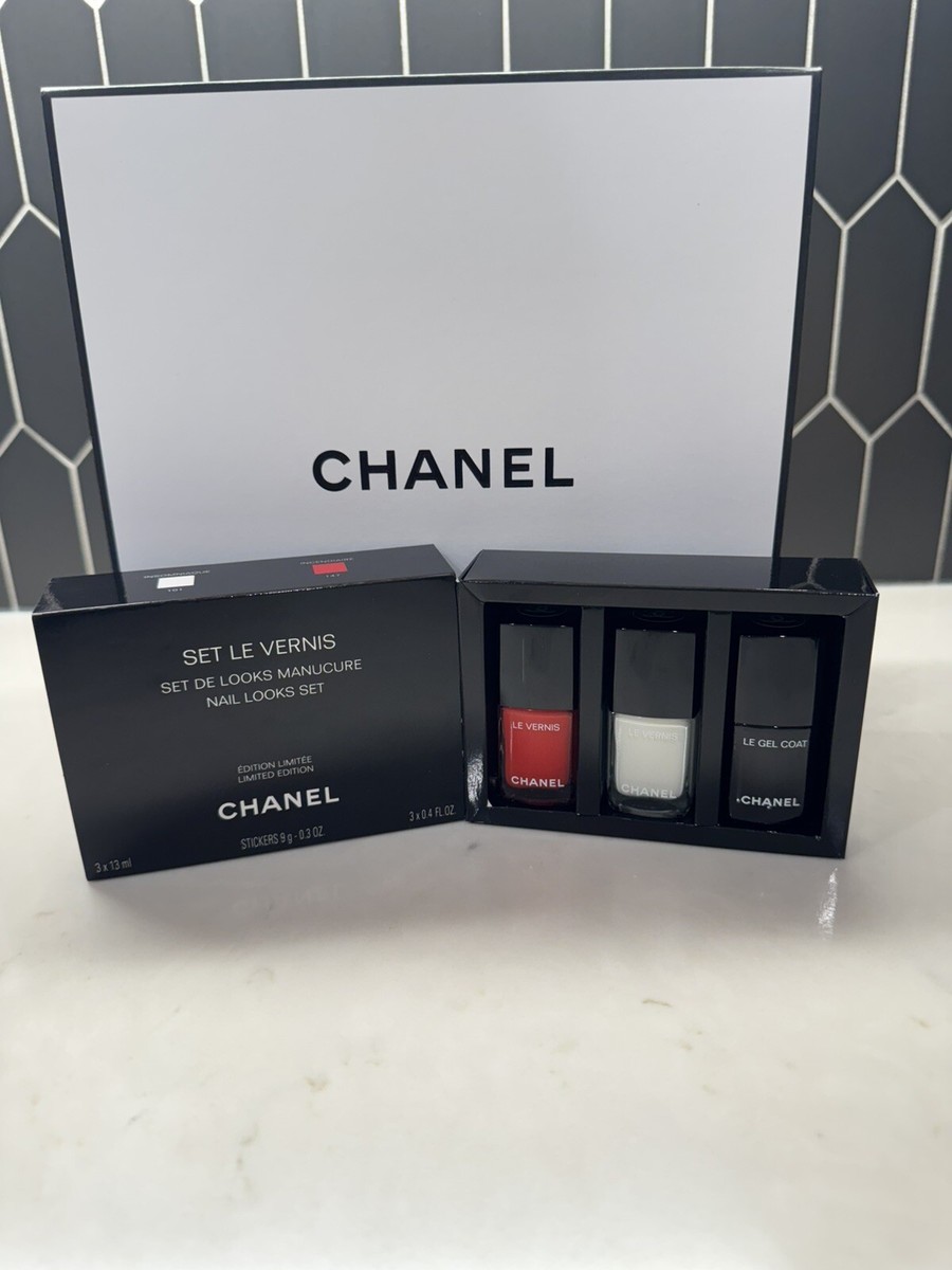 CHANEL Set Le Vernis - Nail Looks Manicure Set with Chanel Nail