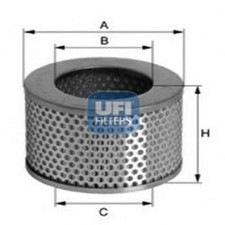 UFI Luftfilter Filtereinsatz für Toyota Land Cruiser 100 4.2 TD 27.097.00