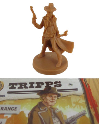 ZOMBICIDE: UNDEAD OR ALIVE Dead West TRIPPS Mini & Card NEW!!