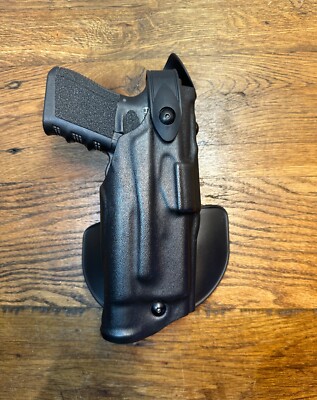 Safariland 6367-2832-131 Black STX RH ALS/SLS Holster w/Hood Guard