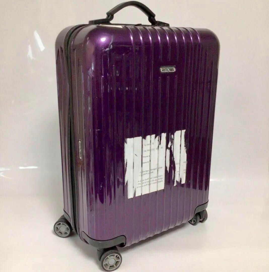 Rimowa Purple 4-wheels Carry Case Suitcase Popular Luxury | eBay
