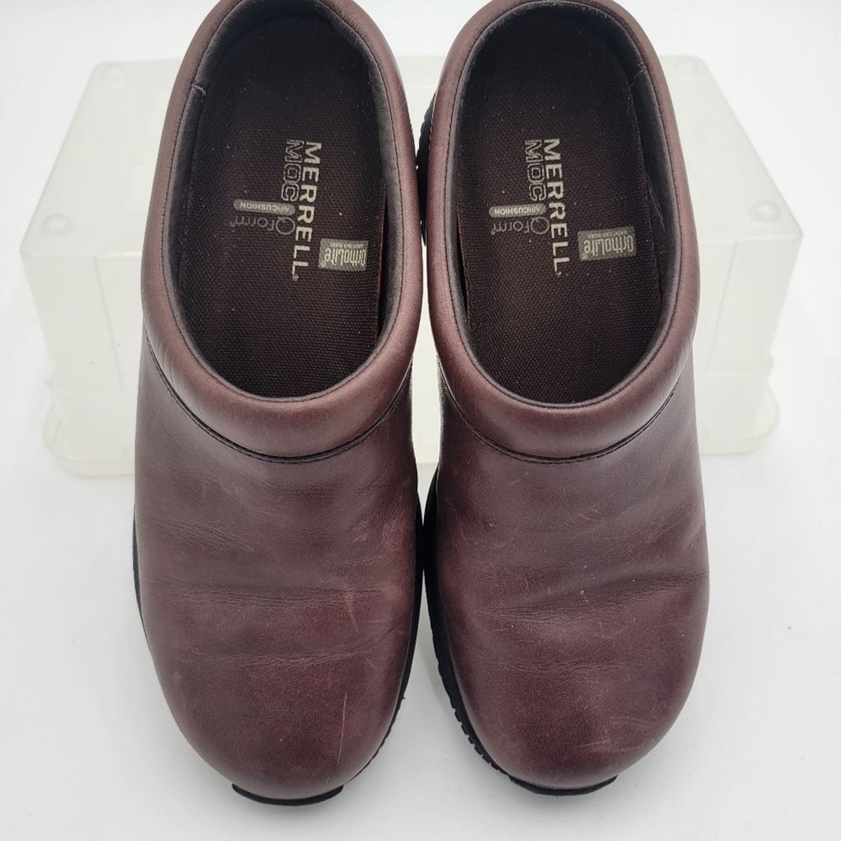 Merrell Brown Encore Nova Clogs Slip on Mules Size