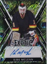 2024 Leaf Exotic Kirk Mclean 1/6 Auto #E-KM1 Shimmer