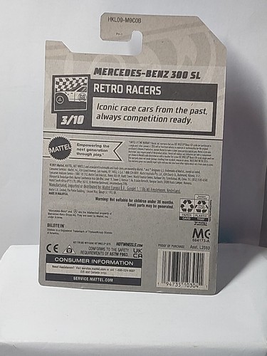 Hotwheels 1/64 🇨🇵 STH Super Treasure Hunt, Mercedes Benz 300 SL #3/10 - Foto 8 di 8