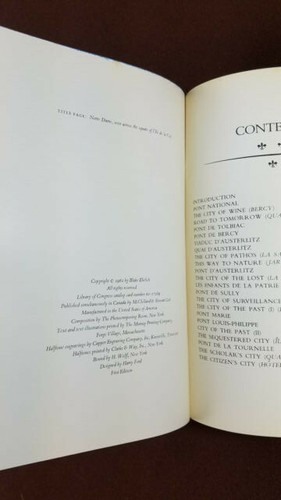 Paris on the Seine by Blake Ehrlich 1962 Atheneum 1st edition - Picture 8 of 10