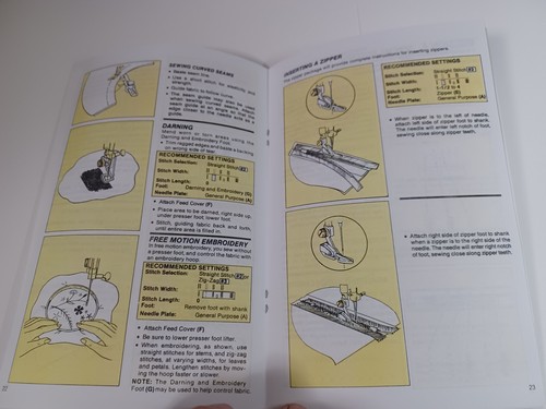 Singer 6235 Manual for Sewing Machine Instruction (reproduction) - Picture 7 of 12