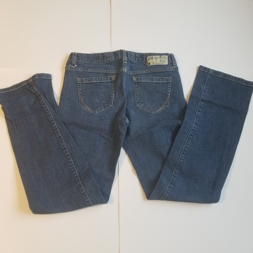 Converse One Star Damen Denim Jeans 6 Blau Dark Wash Low Rise 29X31 Taschen