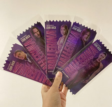BALLERINA From the World of John Wick Movie Ticket Collectible Set 5 pcs. 2025