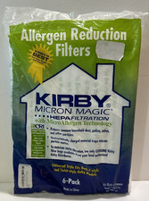 KIRBY Micron Magic HEPA Filter Vacuum Bags F-Style  Twist Style 6 Pack