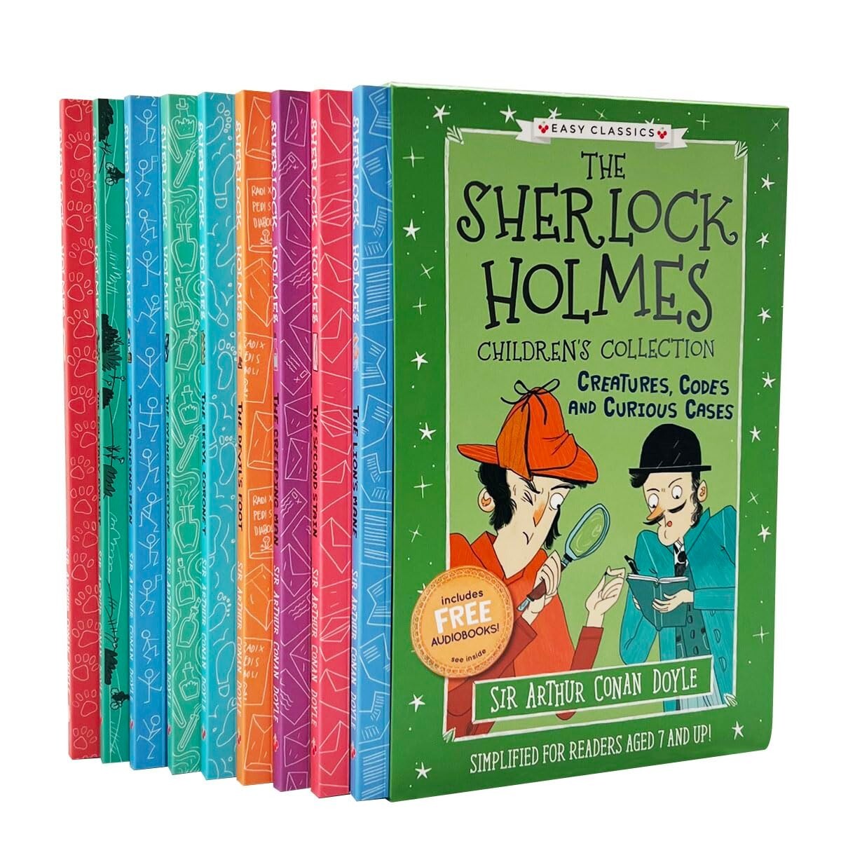 Sherlock Holmes Childrens Series 3 Collection 10 Books Set By Arthur Conan Doyle