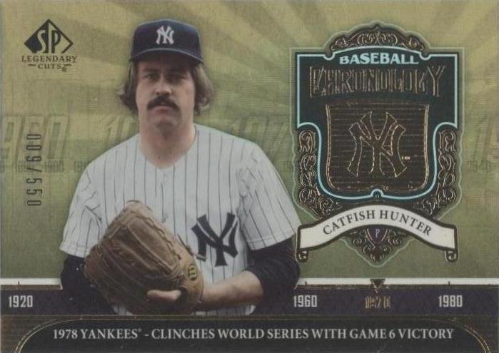 2006 SP Legendary Cuts - Catfish Hunter #BC-CH - 1 of 1