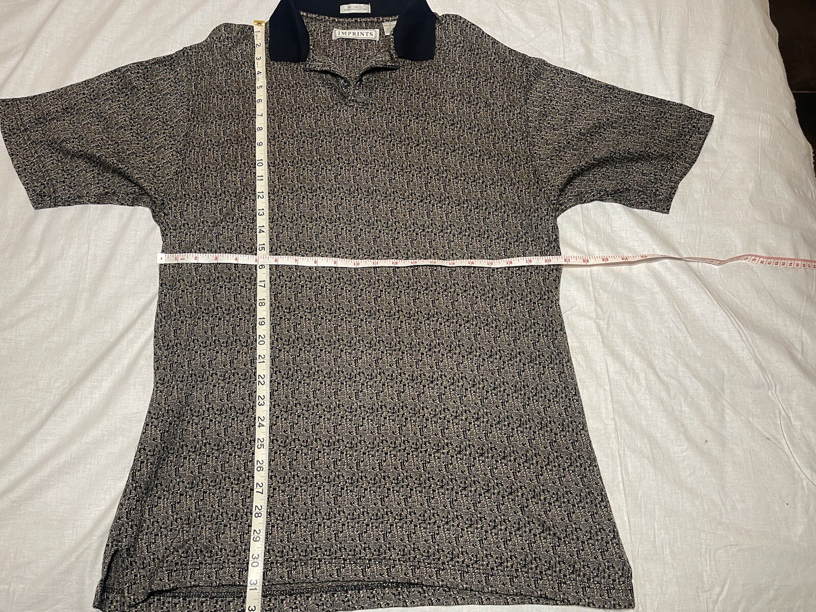 Imprints Patterned Collared Shirt - image 2