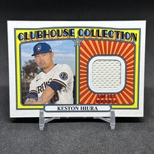 2021 Topps Heritage Clubhouse Collection Relic Keston Hiura⚾️🔥🔥