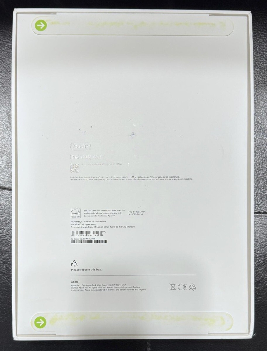 New 2025 Apple iPad 11-inch (A16) 11th Gen Wi-Fi - 256GB