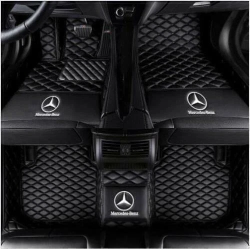 Fit Mercedes-Benz 1998-2024 All Model Waterproof Luxury Carpets Car Floor Mats - Изображение 2 из 4