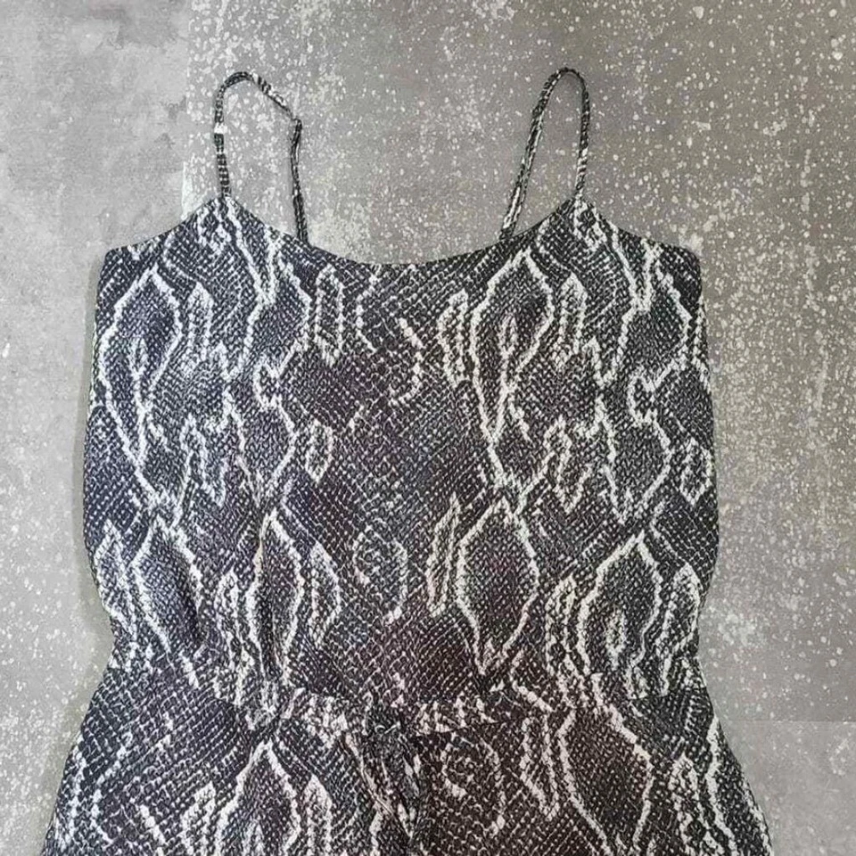 HAUTE HIPPIE Snake Print Silk Jumpsuit - Image 2 of 4