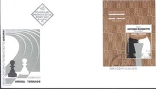 BULGARIA 2010  CHESS WORLD ANAND TOPALOV  FDC