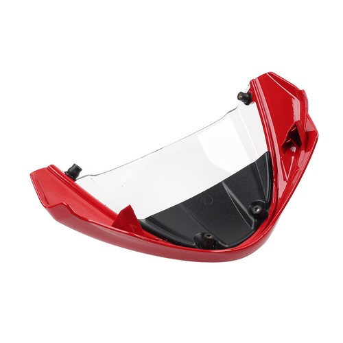 Red Windshield Windscreen Front Sport Fairing For Ducati Monster 696 796 M1100 - Picture 10 of 11