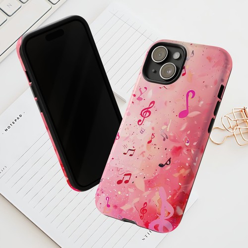 Musical Notes Tough Case, Phone Case for iPhone, Galaxy Phone, Google Pixel - Picture 35 of 237