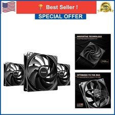 be quiet Pure Wings 3 120mm PWM Case Fan, High-Speed Cooling Fan